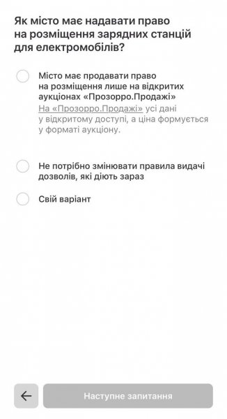 У «Києві Цифровому» проводять опитування щодо впорядкування МАФів і зарядних станцій