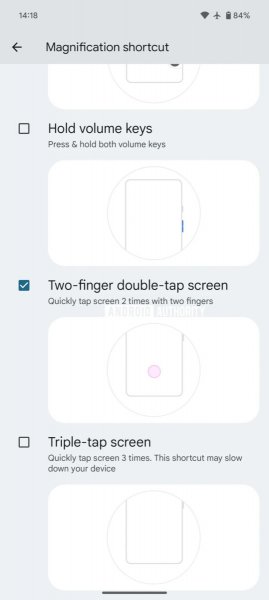 В Android 15 може з’явитися масштабування подвійним дотиком