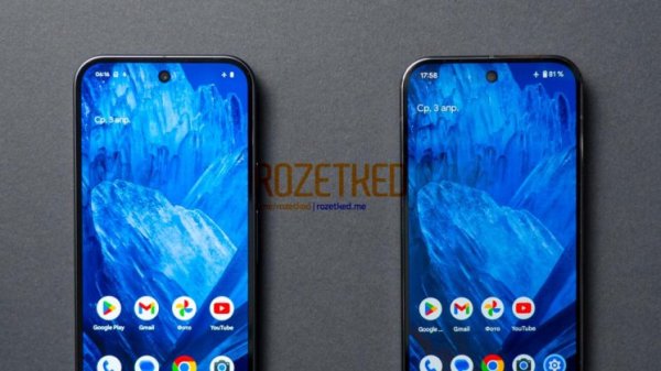 Усі три версії Google Pixel 9 показали на реальних фото