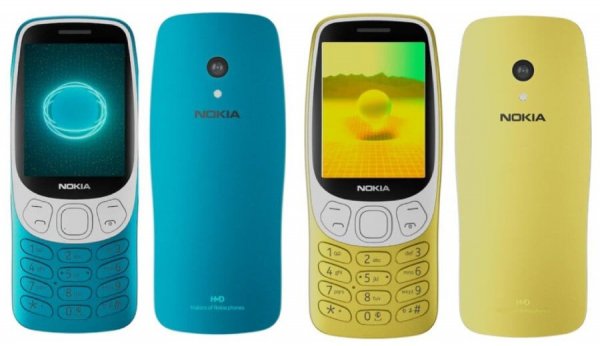 Nokia відродила культовий телефон Nokia 3210 з підтримкою 4G і кольоровим екраном