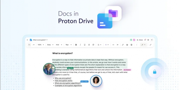 
Proton Docs — новая «защищенная» альтернатива Google Docs от создателя Proton VPN 