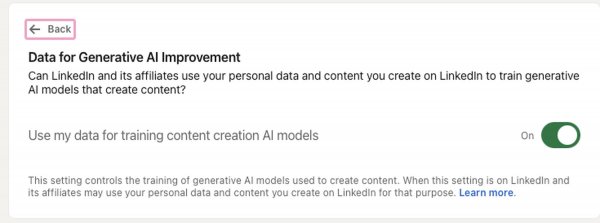 LinkedIn навчає моделі ШІ на користувацьких даних