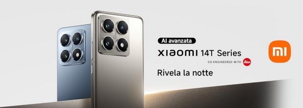 
Цена Xiaomi 14T Pro составит от €800, вместе со смартфонами предложат подарки почти на €400 — Amazon Italy досрочно раскрыл подробности новинок 