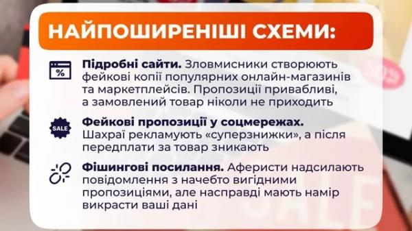 Поліція радить: як уникнути шахраїв під час «чорної пʼятниці»