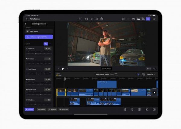 
			Apple анонсировала Final Cut Pro 11 с функциями искусственного интеллекта и поддержкой пространственного видео			