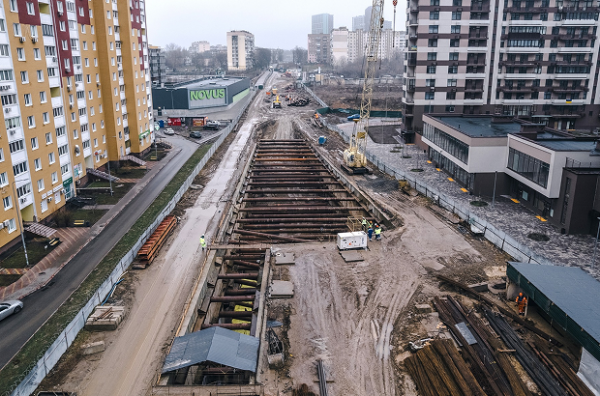 Метро на Виноградар продовжують будувати. Що вже зробили