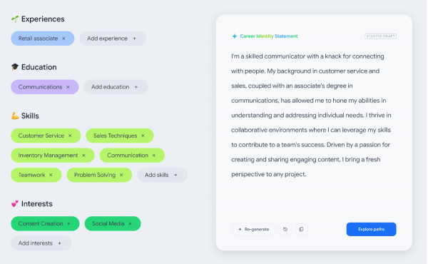 «Career Dreamer» від Google використовує ШІ, щоб допомогти шукачам роботи досліджувати вакансії