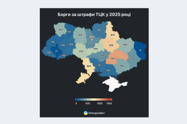 З початку року за несплачені штрафи від ТЦК відкрили майже стільки ж проваджень, як за весь 2023 рік