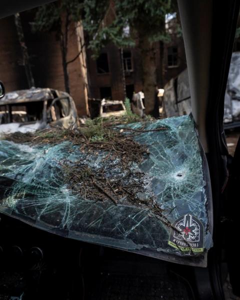 Росіяни знищили базу «Госпітальєрів» у Павлограді. Обійшлося без постраждалих