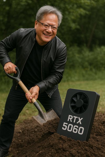Никаких обзоров RTX 5060? NVIDIA не предоставит драйверов прессе до запуска видеокарты