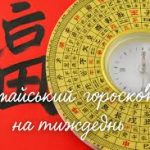 Китайський гороскоп на тиждень з 26 травня по 1 червня