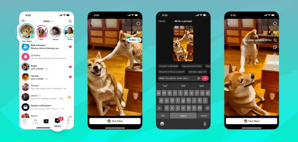 TikTok запускає AI Alive, новий інструмент для перетворення зображень на відео