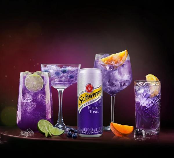Смакує й соло, і в коктейлях: як заміксувати новий Purple Tonic від Schweppes