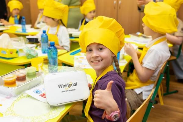 «Кулінарні супергерої»: як Володимир Ярославський і Whirlpool вчать дітей любити здорову їжу