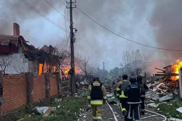 Росіяни масово атакували Київ та область: є постраждалі
