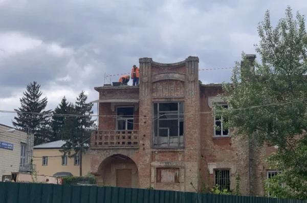 На Лук’янівці зупинили демонтаж історичної будівлі трамвайно-тролейбусного управління