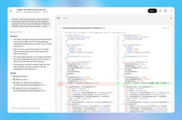OpenAI запустила Codex. Це штучний інтелект для програмістів, який пише код і сам тестує його