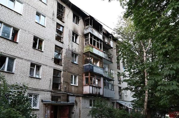 Росіяни за 10 хвилин завдали 17 ударів дронами по двох районах Харкова. Є загиблі й поранені