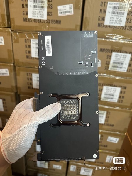 В Китае появилась контрафарктная NVIDIA RTX 5090 с турбиной на основе глобального чипа