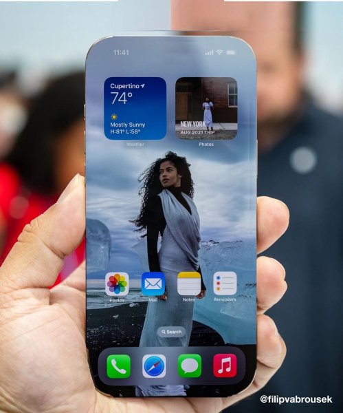 Показано, як може виглядати iPhone 18 Pro з новим вирізом у екрані