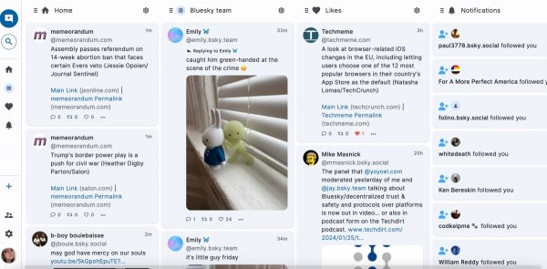Протокол АТ, на якому побудований Bluesky, надає нові можливості непрофесійним розробникам соціальних проєктів