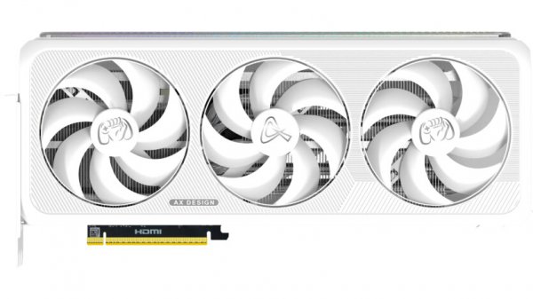 NVIDIA RTX 5080 от AX Gaming получила скрытый кабель питания и магнитную крышку