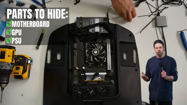 Ютубер разместил ПК с NVIDIA RTX 4060 в кресле — подгореть может по-настоящему