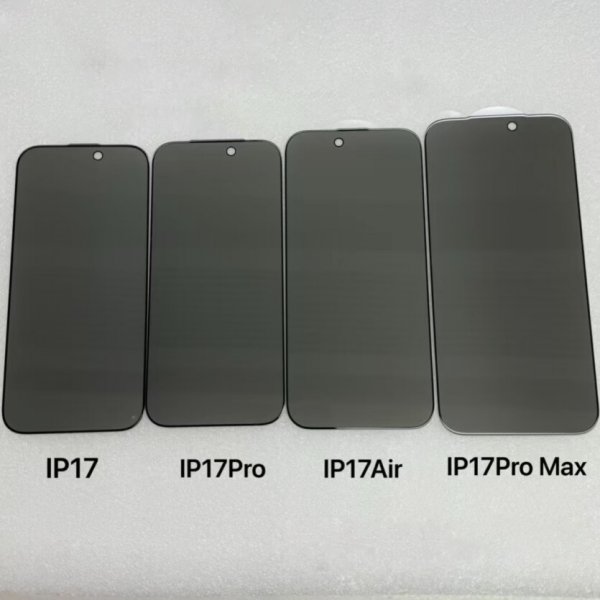 Защитное стекло Apple iPhone 17 Air раскрывает наличие камеры в странном месте