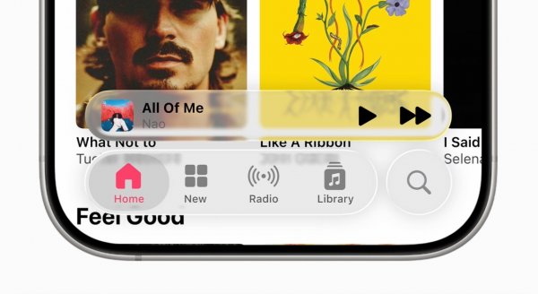 Новий дизайн «рідкого скла» від Apple отримує неоднозначні відгуки