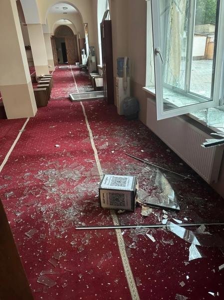 Унаслідок російської атаки в Києві пошкоджена головна мечеть Духовного управління мусульман «Умма»