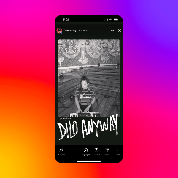 Instagram тепер дозволяє ділитися піснями Spotify зі звуком у Stories