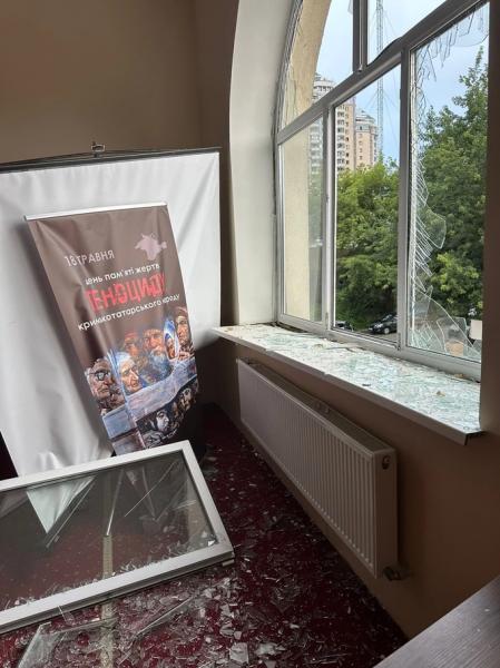 Унаслідок російської атаки в Києві пошкоджена головна мечеть Духовного управління мусульман «Умма»