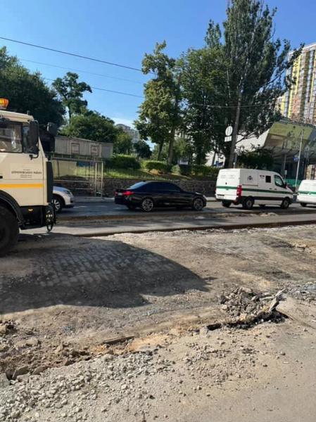 Неподалік метро «Лук’янівська» виявили бруківку 19 століття