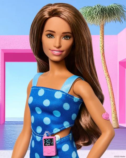 Компанія Mattel випустила першу у світі ляльку Барбі з діабетом першого типу 
