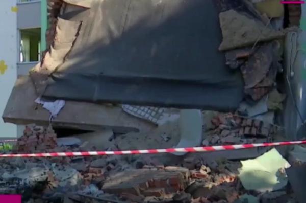 Росіяни пошкодили п'ятиповерхівку на Відрадному: будинок може обвалитися