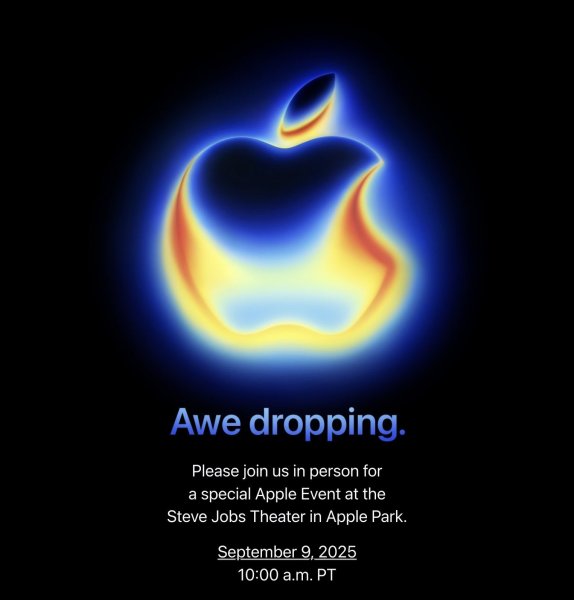 Apple представит iPhone 17 во вторник, 9 сентября