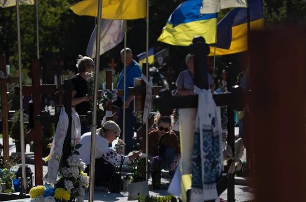 На Берковецькому кладовищі відкрили другий меморіал на честь загиблих військових