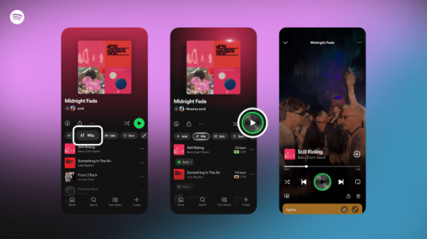Найновіша функція Spotify дозволяє додавати власні переходи до списків відтворення