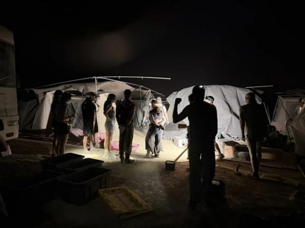 Шторм знищив українську інсталяцію Black Cloud на Burning Man 2025 у перший же день фестивалю