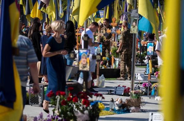 На Берковецькому кладовищі відкрили другий меморіал на честь загиблих військових