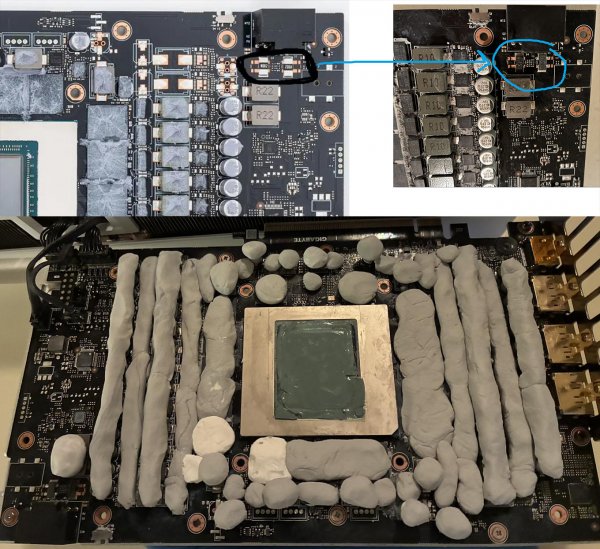Шунтированная NVIDIA RTX 5090 ворвалась в десятку 3DMark только с воздушным охлаждением