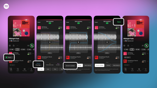 Найновіша функція Spotify дозволяє додавати власні переходи до списків відтворення