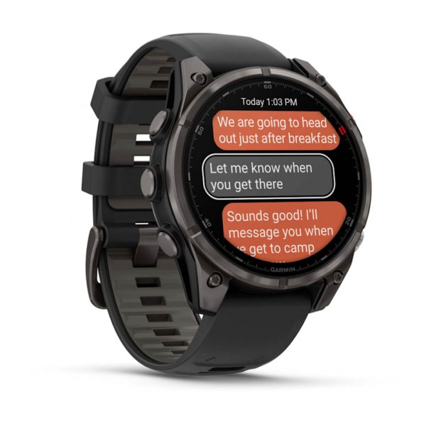 Apple, догоняй: Garmin выпустила часы Fenix 8 Pro с LTE, спутниковой связью, AMOLED или microLED дисплеем