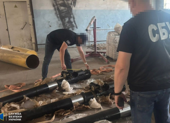 Служба безпеки України запобігла спробі вивезення з країни критично важливих комплектуючих для корабельних артилерійських установок