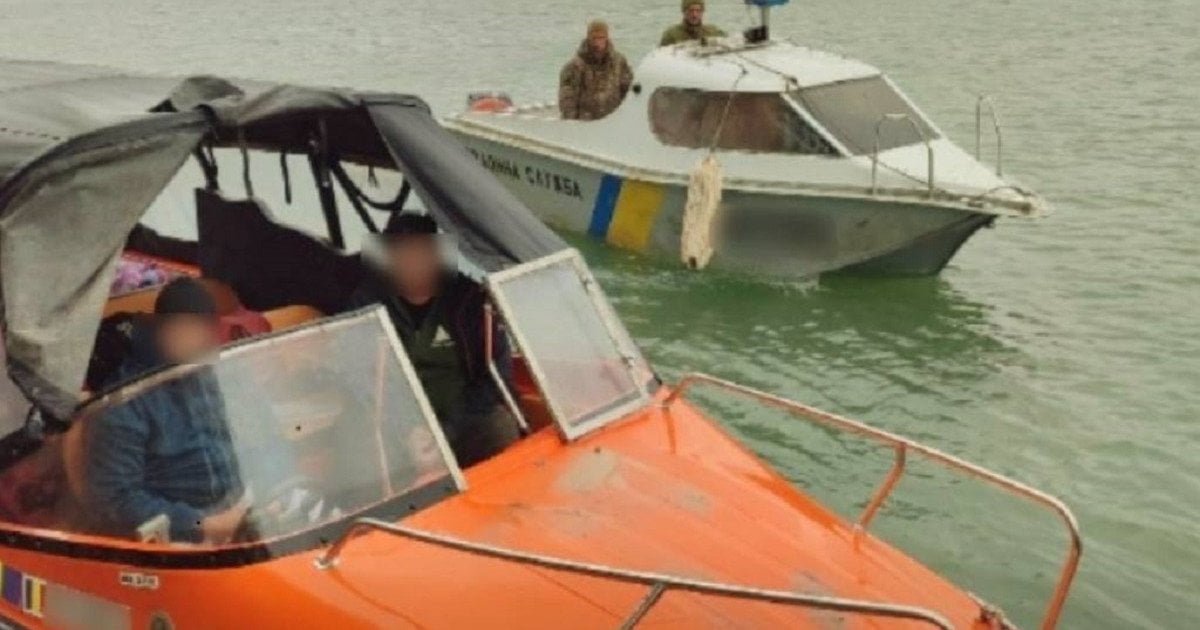 Два румунські моторні катери незаконно перетнули державний кордон України на річці Дунай.