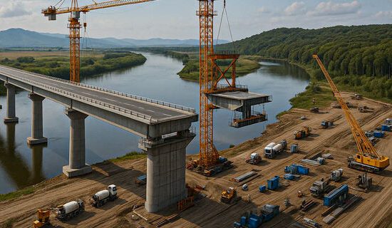 Росія та Північна Корея підійшли до фінальної стадії будівництва першого автомобільного мосту між двома країнами