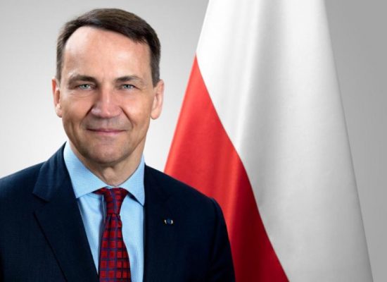 Міністр закордонних справ Польщі Радослав Сікорський висловив думку, що якщо президент Росії Владімір Путін скористається польським повітряним простором дорогою до Будапешта, літак з ним може бути примусово посаджений