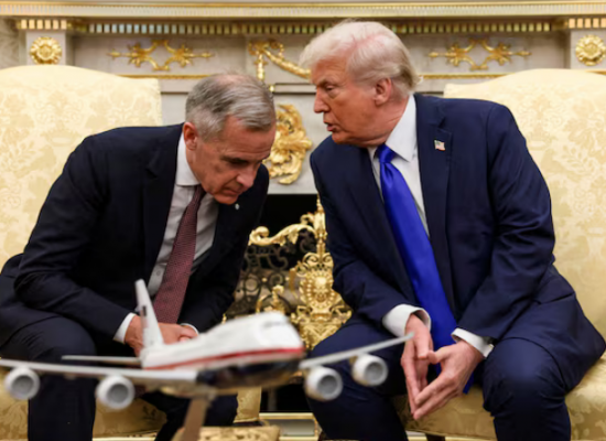 Президент США Дональд Трамп 25 жовтня оголосив про підвищення тарифних мит на канадські товари на 10%