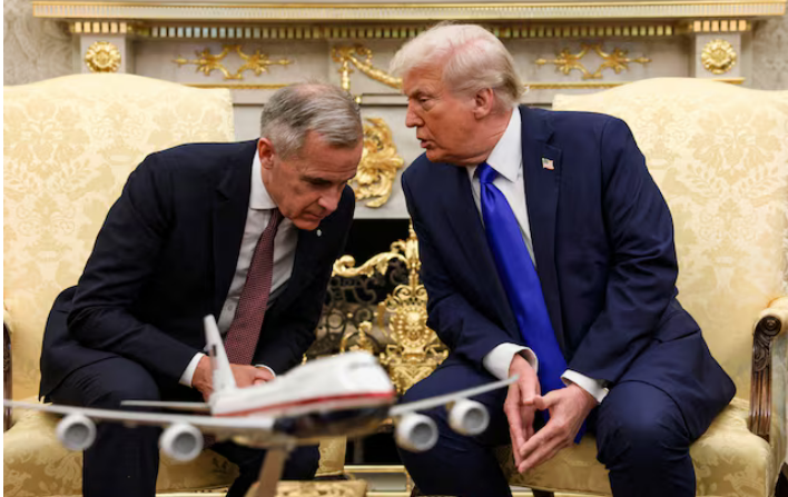 Трамп підвищив мита на канадські товари на 10% через рекламу Онтаріо Президент США Дональд Трамп 25 жовтня оголосив про підвищення тарифних мит на канадські товари на 10%